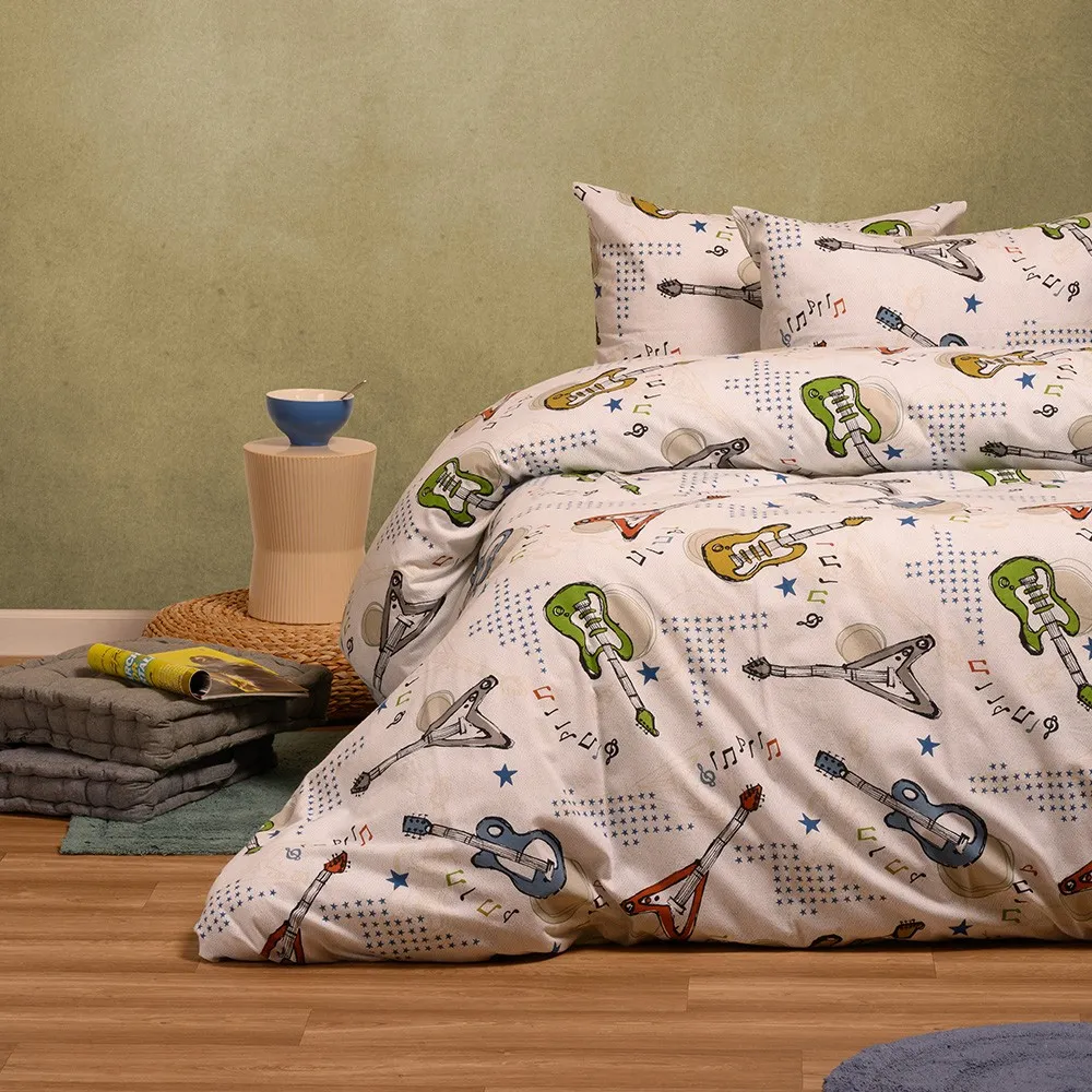 ΠΑΠΛΩΜΑΤΟΘΗΚΗ ΦΑΝΕΛΕΝΙΑ  MUSIC  (165X245) WINTER LINE KIDS