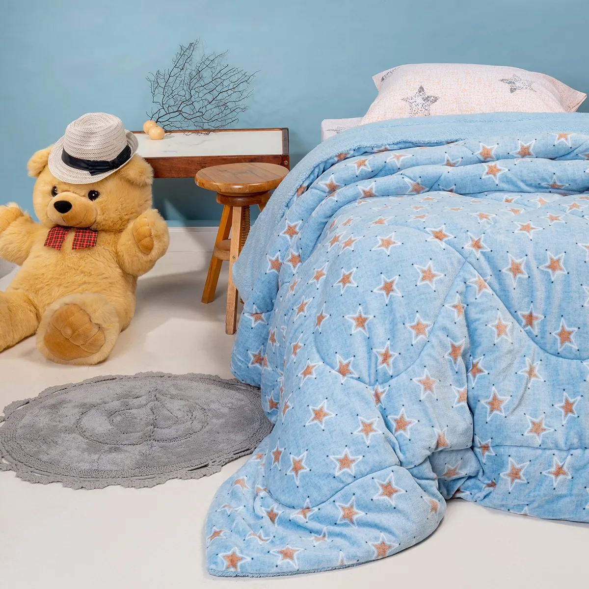 ΚΟΥΒΕΡΤΟΠΑΠΛΩΜΑ ΜΟΝΟ MINI STARS BOY