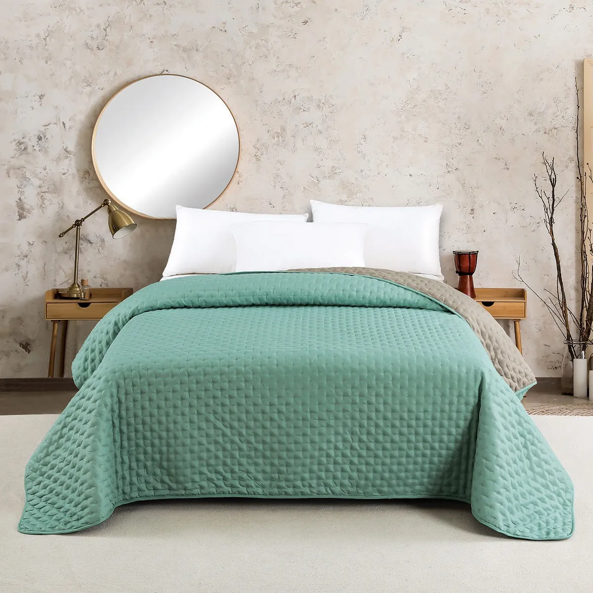 AQUA/DARK GREY