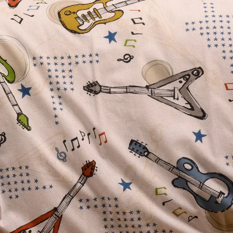 ΣΕΤ ΜΑΞΙΛΑΡΟΘΗΚΕΣ ΦΑΝΕΛΕΝΙΕΣ MUSIC  (53X72) WINTER LINE KIDS