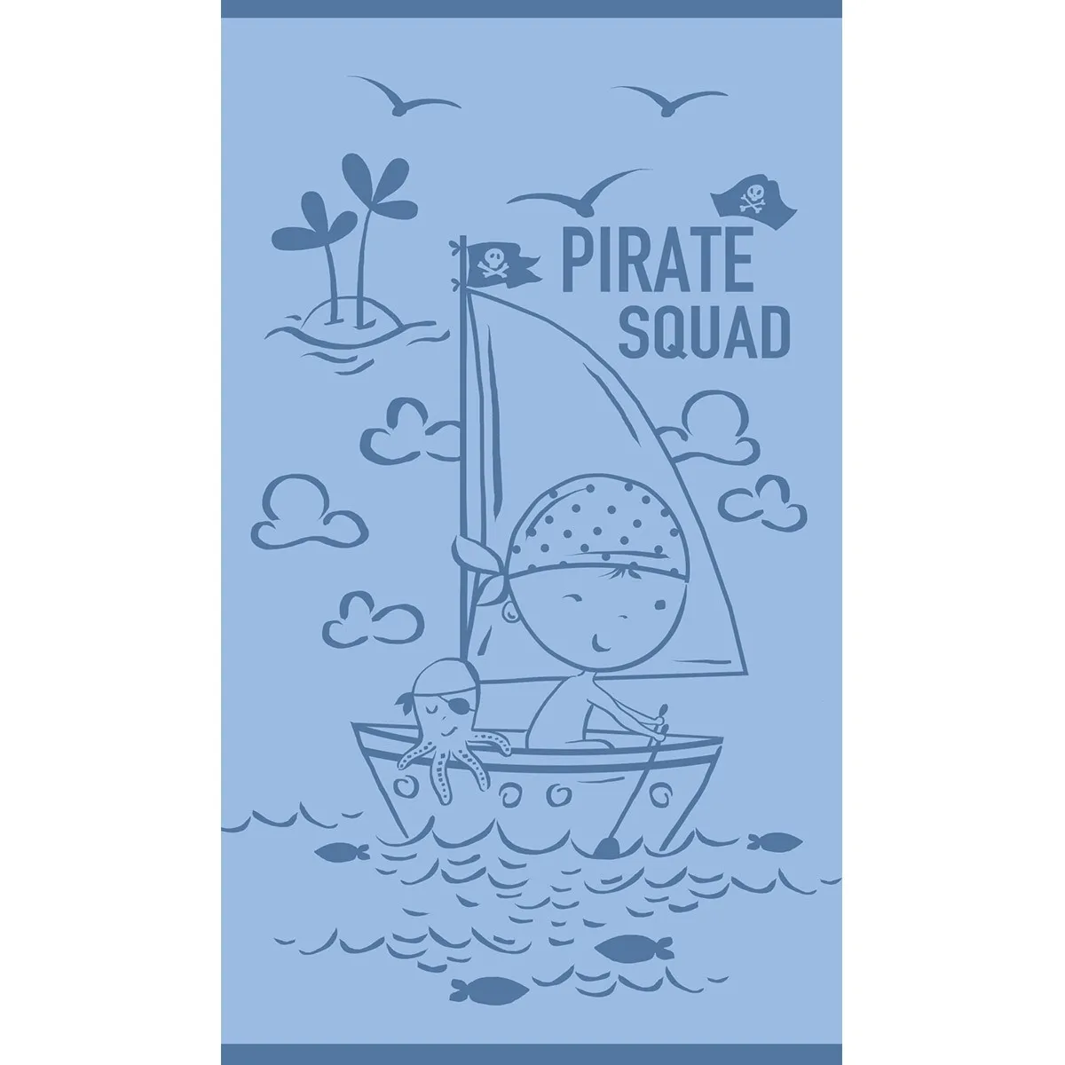 ΠΑΙΔΙΚΗ ΠΕΤΣΕΤΑ ΘΑΛΑΣΣΗΣ PIRATE SQUAD  (70Χ120)