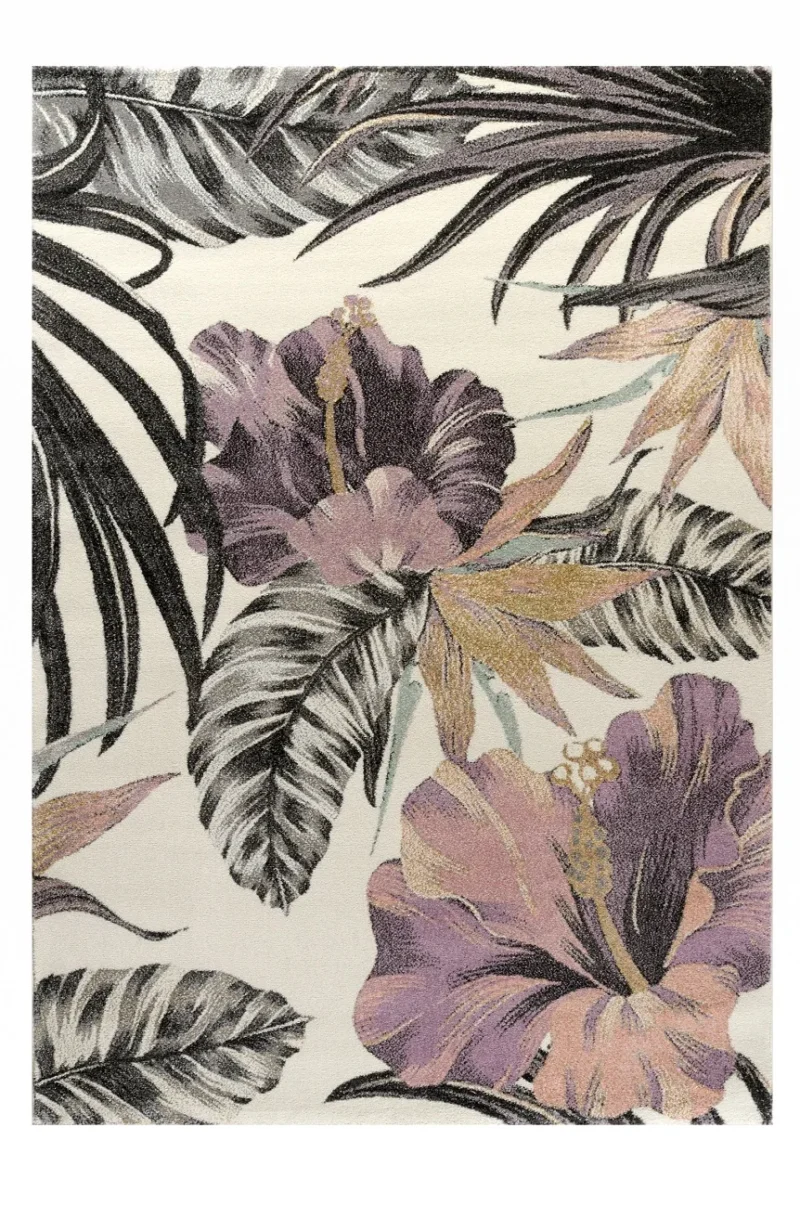 Μοντέρνο Χειμερινό Χαλί FLORAL 22440-261