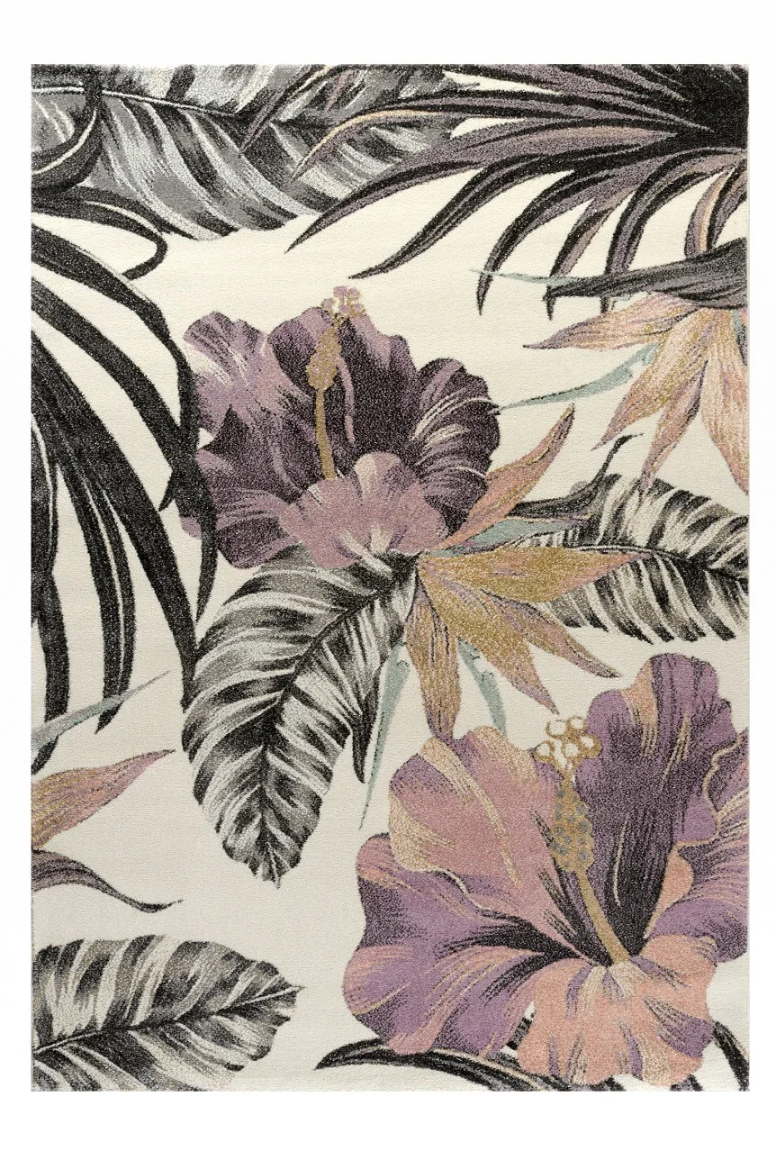 Μοντέρνο Χειμερινό Χαλί FLORAL 22440-261
