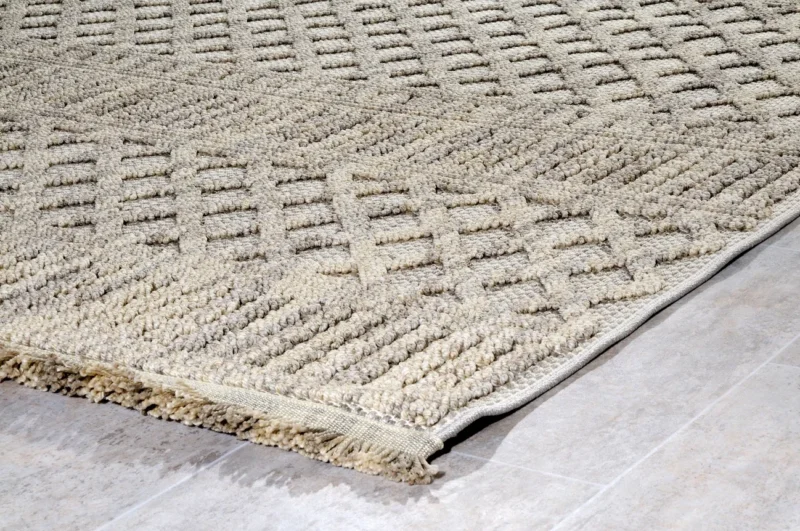 Μονόχρωμο Χειμερινο Χαλί GARDEN 61575-080