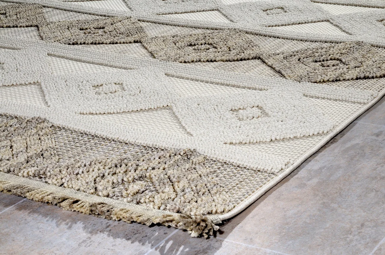 Μονόχρωμο Χειμερινο Χαλί GARDEN 61578-096