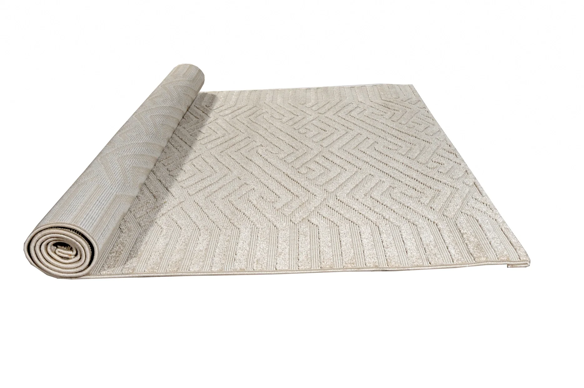 Μονόχρωμο Καλοκαιρινό Χαλί SABRINA 08020-103