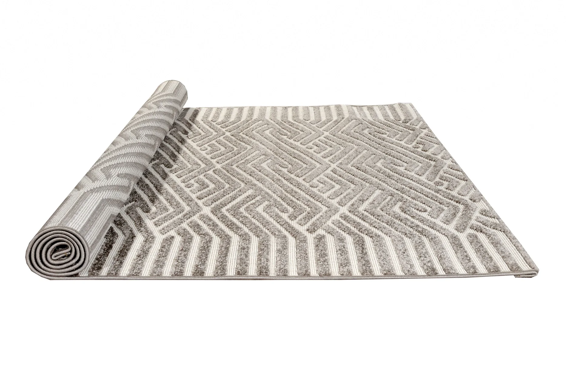 Μονόχρωμο Καλοκαιρινό Χαλί SABRINA 08020-106