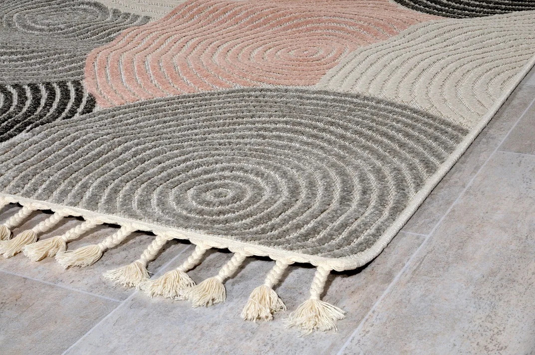 Μονόχρωμο Καλοκαιρινό Χαλί TENERIFE 54180-256