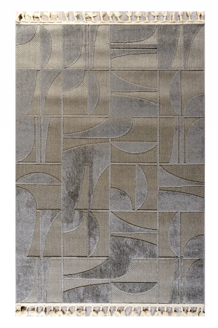 Μονόχρωμο Καλοκαιρινό Χαλί TENERIFE 68304-095