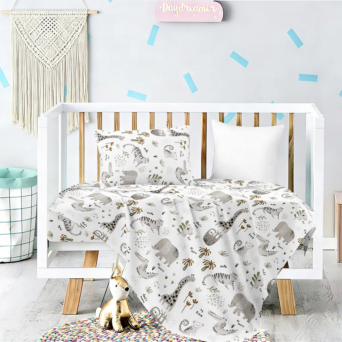 ΣΕΤ ΣΕΝΤΟΝΙΑ  JUNGLE PRIME LINE BABY (120X170)