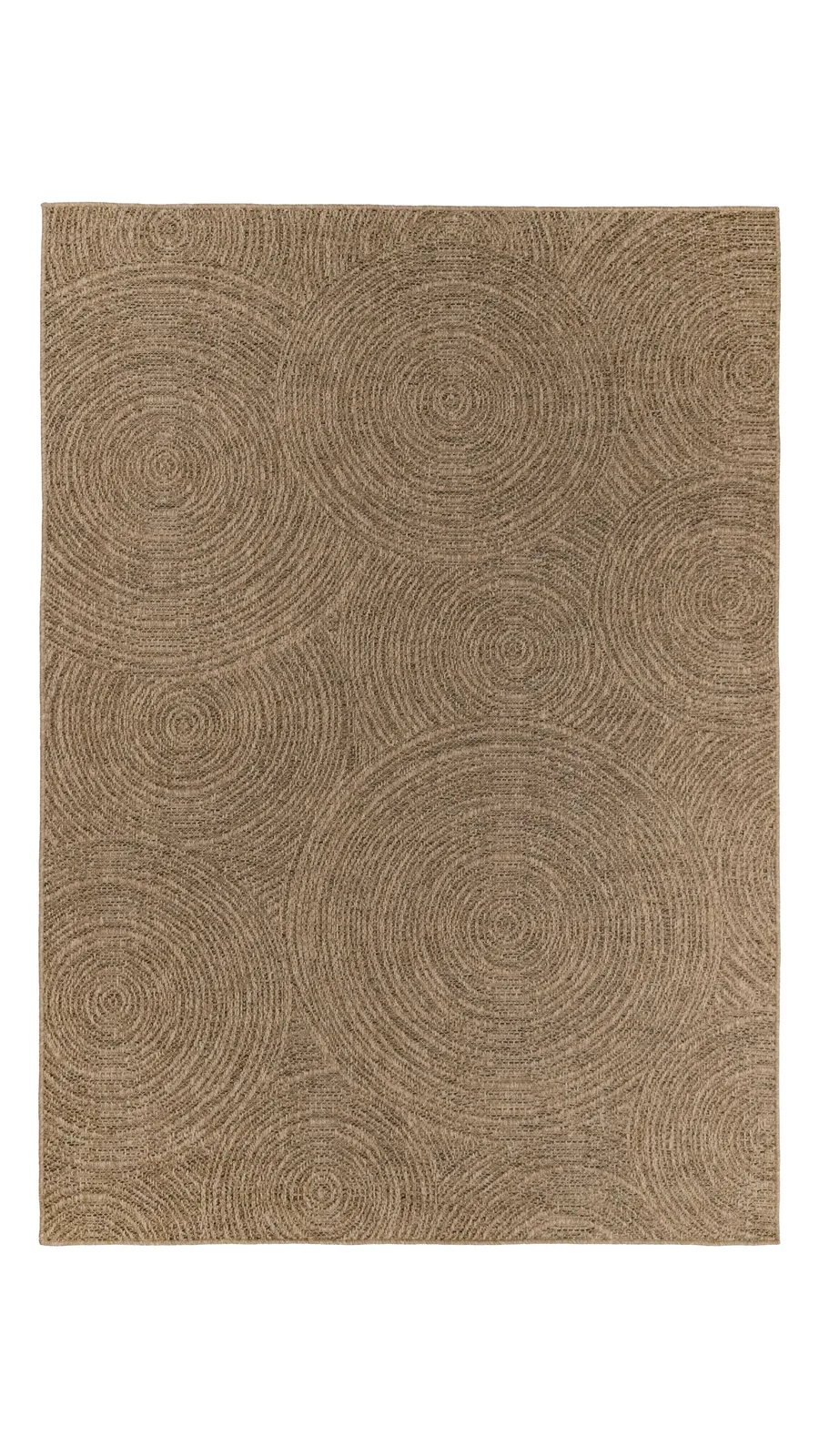 Μονόχρωμο Καλοκαιρινό Χαλί KENZZI 71701-778