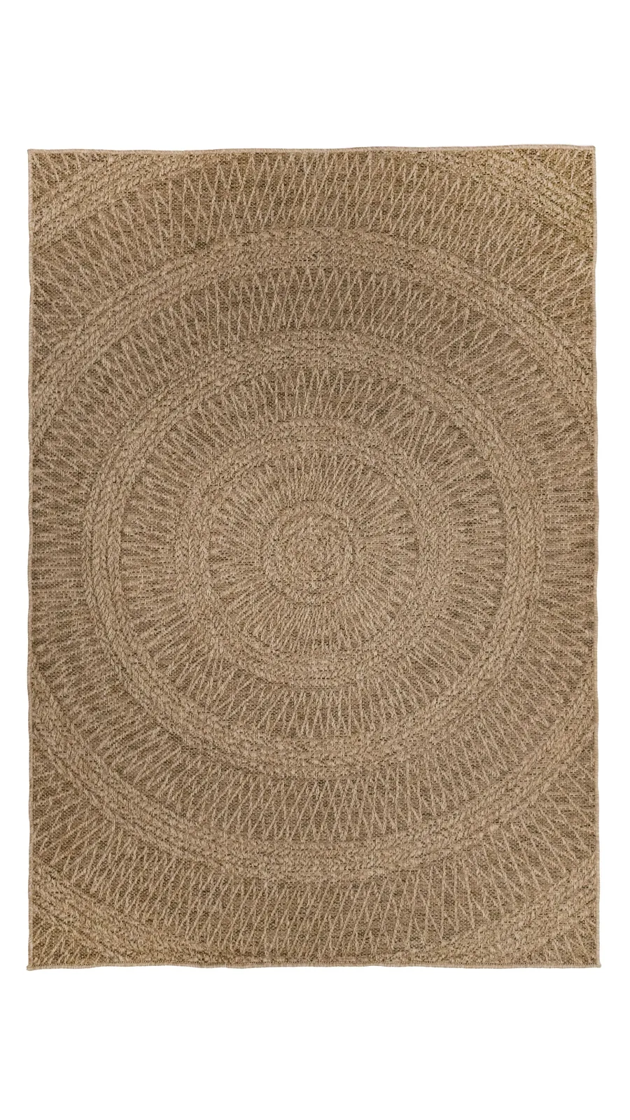 Μονόχρωμο Καλοκαιρινό Χαλί KENZZI 71702-778