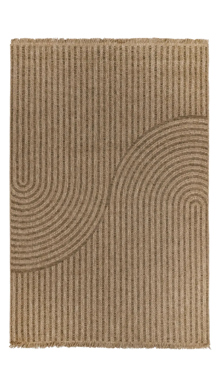 Μονόχρωμο Καλοκαιρινό Χαλί KENZZI 71704-778