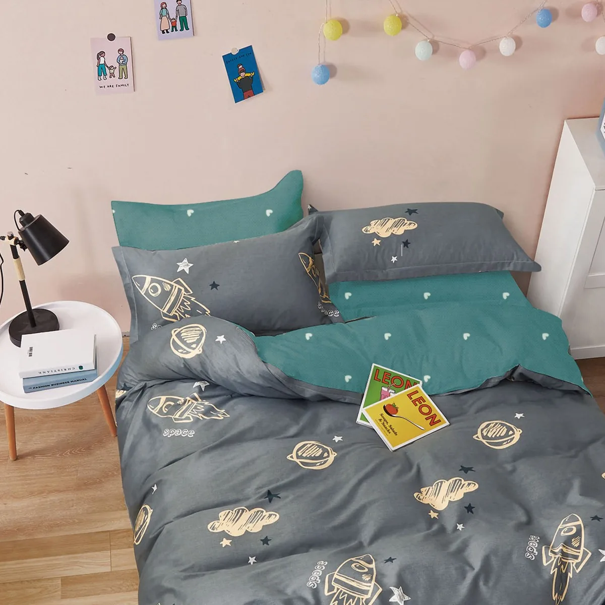 ΣΕΤ ΜΑΞΙΛΑΡΟΘΗΚΕΣ ΔΙΠΛΗΣ ΟΨΕΩΣ  OXFORD SPACECRAFT BOY PRIME LINE KIDS