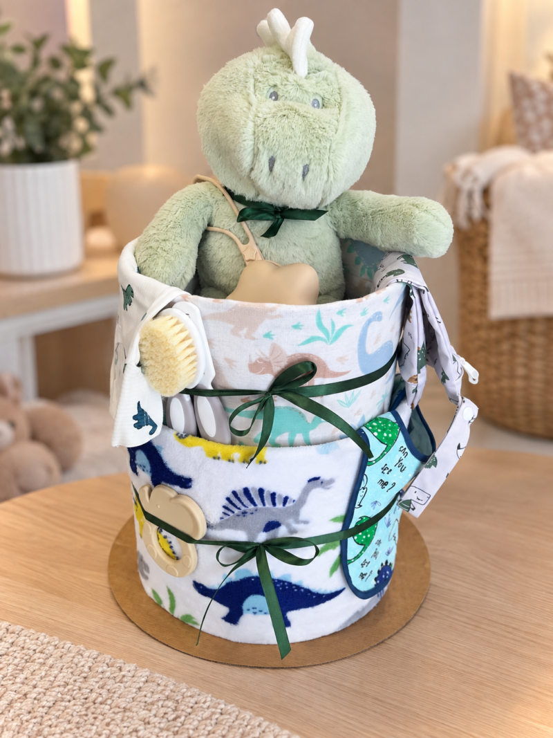 Τούρτα Με Πάνες Baby Dino – Δεινοσαυράκι